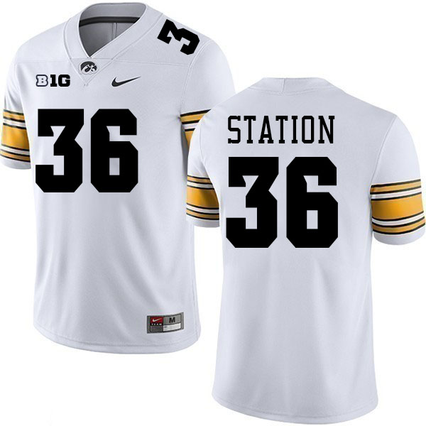 Larry Station Iowa Jersey,University Of Iowa Hawkeyes Fotoball Uniforms,Jersey,Gears-White